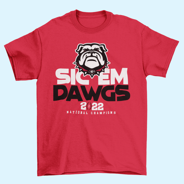 Sic ‘Em Dawgs T-Shirt RED